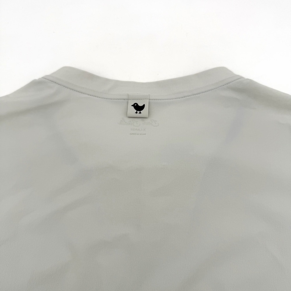NWT New Bad Birdie Men's Kinetic Wind Vest Size XL Glacier Grey Golf Shirt - Picture 5 of 6